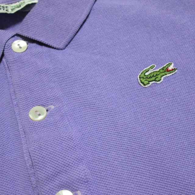 Vintage LACOSTE ヴィンテージ ラコステ「48」フランス製 ワンポイント 