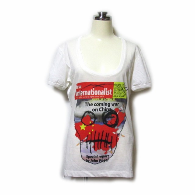 Vivienne Westwood UNISEX ヴィヴィアンウエストウッド ユニセックス「S」イタリア製 スカルTシャツ 133712  【中古】｜au PAY マーケット