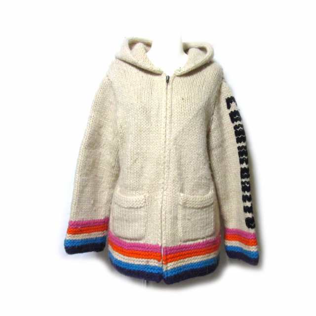 Vintage HYSTERIC GLAMOUR OZONE COMMUNITY ヒステリックグラマー カウチンニットパーカー 133864  【中古】｜au PAY マーケット