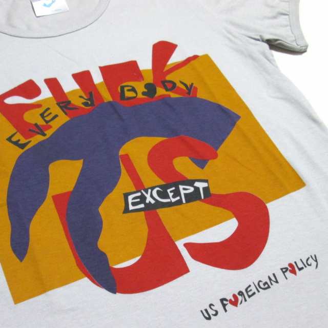 Vivienne Westwood ヴィヴィアンウエストウッド「XS」ワールズエンド限定 FUCK US Tシャツ (WORLS END インポート  半袖) 134406 【中古】｜au PAY マーケット