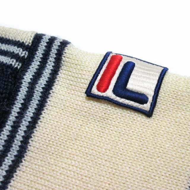 Vintage FILA ヴィンテージ フィラ「46」イタリア製 ラインニット