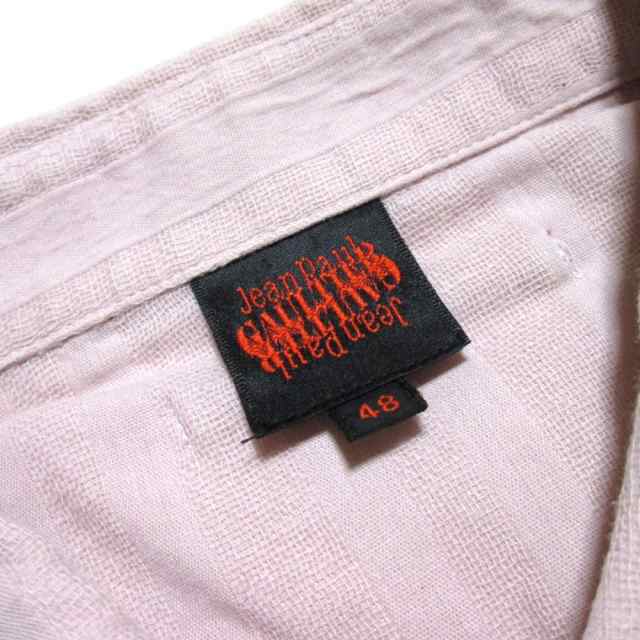 Vintage Jean Paul GAULTIER HOMME ヴィンテージ ジャンポールゴルチエ オム「48」メタルフックボタンダウンシャツ  134644 【中古】の通販はau PAY マーケット - JIMU | au PAY マーケット－通販サイト