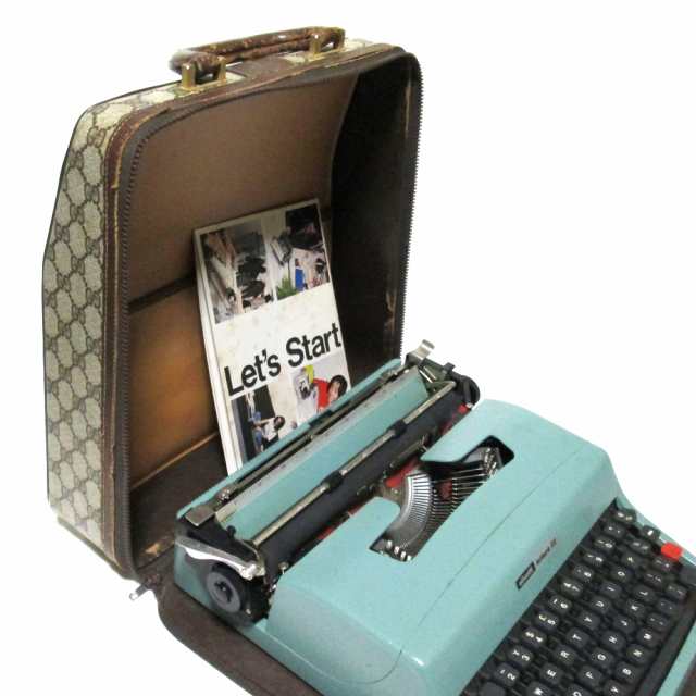 Vintage old GUCCI×Olivetti ヴィンテージ オールド グッチ×オリベッティ イタリア製 モノグラムケースタイプライター  134798 【中古】の通販はau PAY マーケット - JIMU | au PAY マーケット－通販サイト