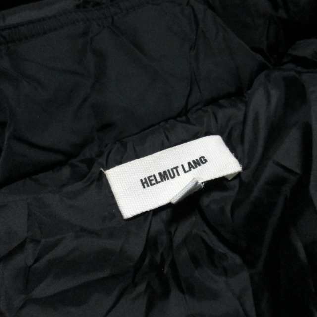 美品 HELMUT LANG ヘルムート ラング「S」フーデットダウンコート (黒 ロング ジャケット フード パーカー) 134938｜au PAY  マーケット