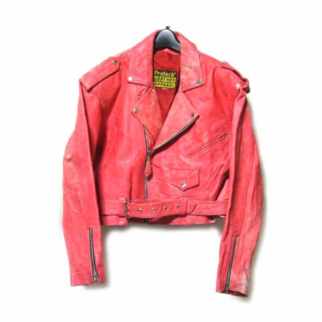 Vintage Protech LEATHER APPAREL プロテック レザーアパレル ダブル