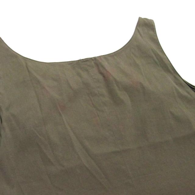 PRADA プラダ「42」イタリア製 ノースリーブワンピース.ブラウス 2点  