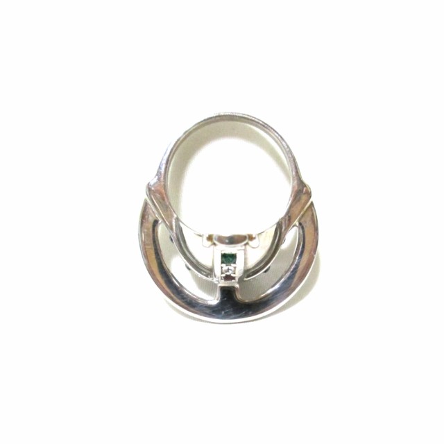 Vivienne Westwood ヴィヴィアンウエストウッド Solid Orb Ring ソリッド オーブ エナメルリング シルバー/アイボリー 13.5号