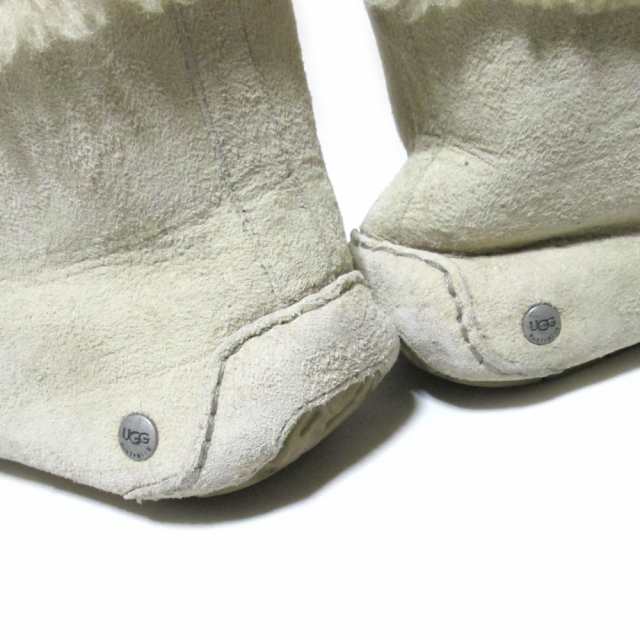 UGG アグ「24.0」ヌバックレザームートンハイカットローファー (シューズ 靴 スエード ブーツ モカシン) 136026 【中古】の通販はau  PAY マーケット - JIMU | au PAY マーケット－通販サイト