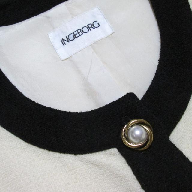 Vintage INGEBORG PINK HOUSE ヴィンテージ オールド インゲボルグ ピンクハウス 金ボタンセットアップスーツ 136187 【中古】