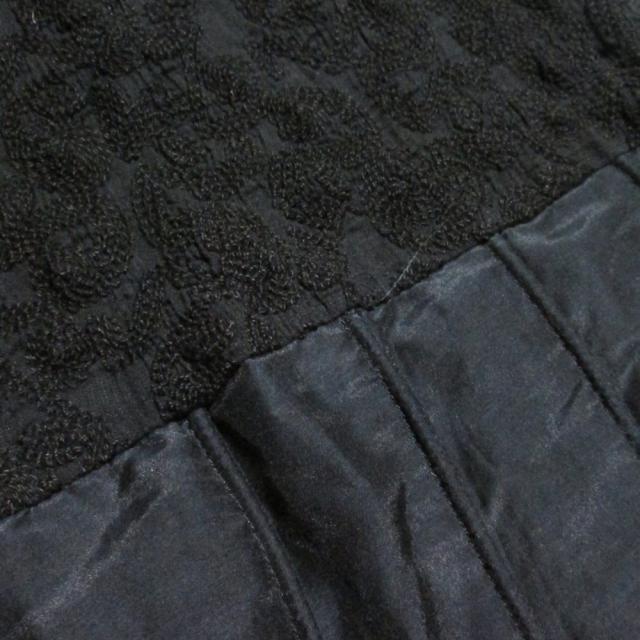 美品 Vintage INTERLINEAIRE ヴィンテージ オールド アンテルリネエール 刺繍プリーツワンピース 136268 【中古】