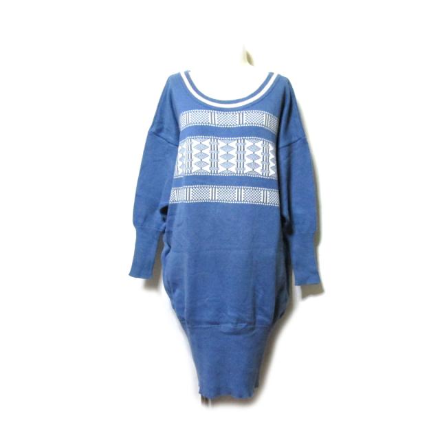 Vintage KENZO ヴィンテージ ケンゾー「M」コットンニットワンピース 
