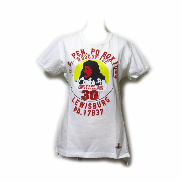 廃盤 Vivienne Westwood worlds end ヴィヴィアンウエストウッド「II」限定 レオナルド・ペルティエ無罪Tシャツ  136883【中古】の通販はau PAY マーケット - JIMU | au PAY マーケット－通販サイト