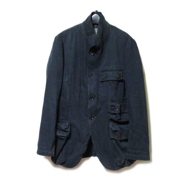 Yohji Yamamoto POUR HOMME ヨウジヤマモト プールオム「3」キャンバスバッグジャケット 137284 【中古】