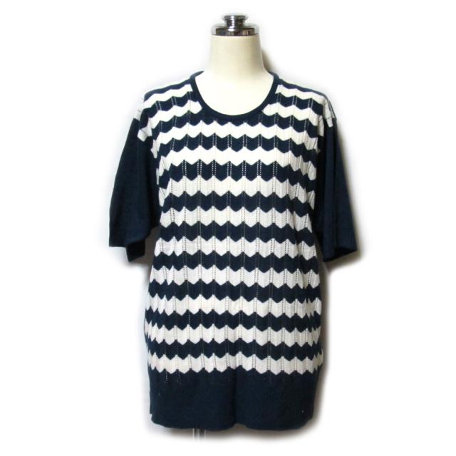 美品 Vintage JGERAE ヴィンテージ オールド イエガー「38」イギリス製 サマーニットセーター 137319 【中古】