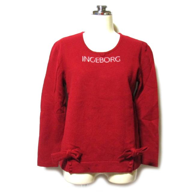 Vintage INGEBORG PINK HOUSE ヴィンテージ オールド インゲボルグ ピンクハウス リボンニットセーター 137374 【中古】
