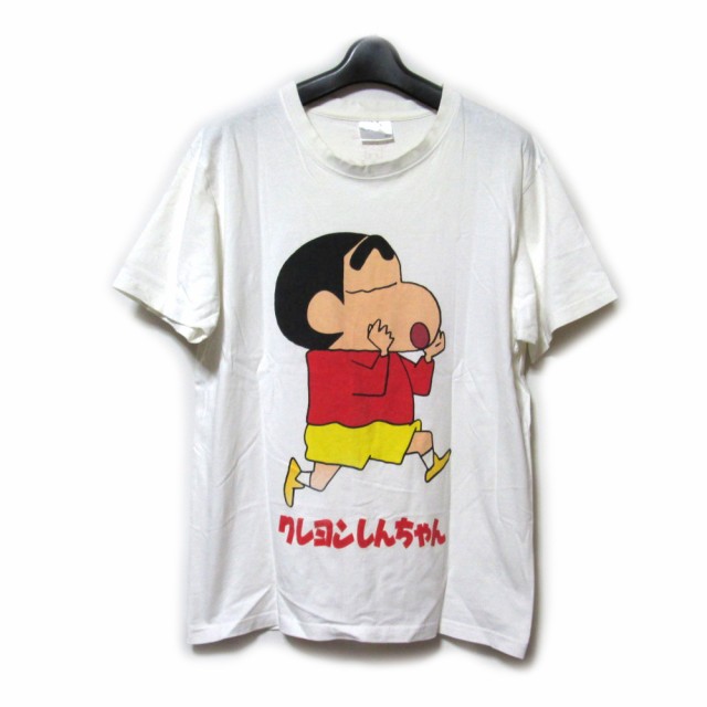 Vintage crayon shinchan ヴィンテージ オールド クレヨンしんちゃん「L」プリントTシャツ (90年代 ビンテージ) 137412 【中古】