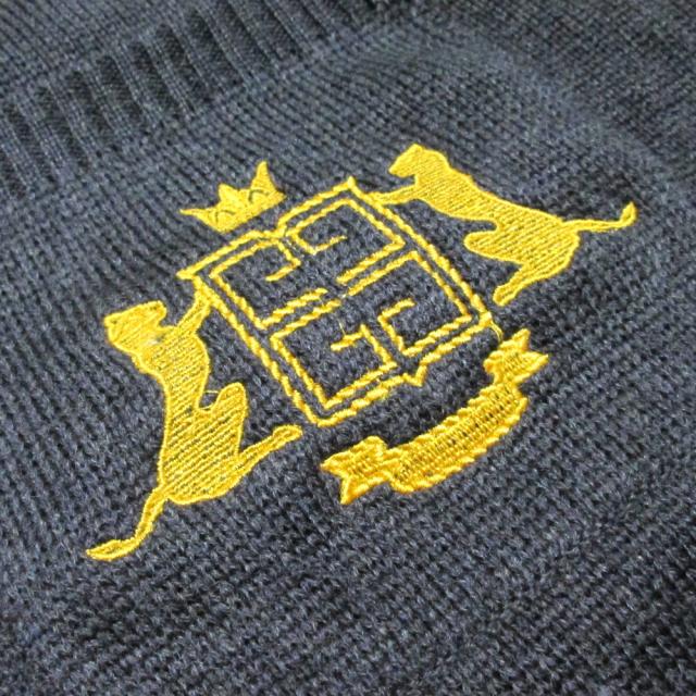 美品 Vintage GIVENCHY ヴィンテージ オールド ジバンシィ「L」イタリア製 エンブレムニットジャケット 137640 【中古】 美品 Vintage GIVENCHY ヴィンテージ オールド ジバンシィ「L」イタリア製 エンブレムニットジャケット 137640 【中古】