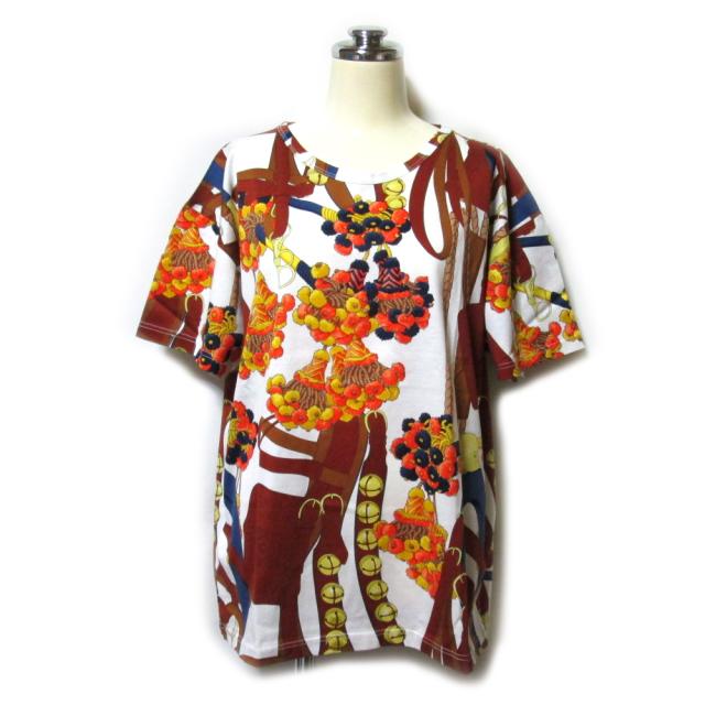 美品 Vintage LOEWE ヴィンテージ オールド ロエベ「S」イタリア製 タッセルベルトTシャツ 137648 【中古】 35,750円