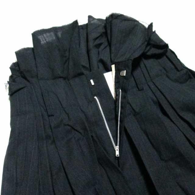 美品 COMME des GARCONS コムデギャルソン「SS」2005 パンクバレリーナ期 ワイドプリーツサルエルパンツ 137985 【中古】