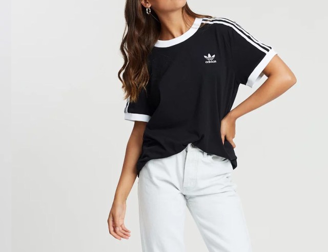 ゆうメール便送料無料 アディダス オリジナルス Adidas Originals Tシャツ レディース 半袖 スポーツ 大きいサイズ カジュアル 3 Striの通販はau Pay マーケット Rodeo Bros