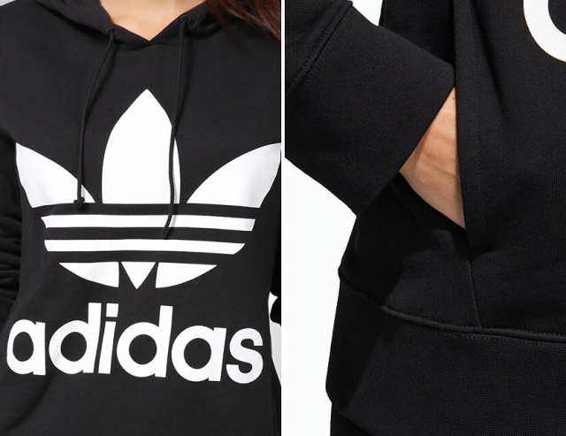 アディダス オリジナルス Adidas Originals パーカー レディース おしゃれ 大きめ 大きいサイズ Ce2408 Trefoil Hoodie スウェット 黒 ブの通販はau Pay マーケット Rodeo Bros