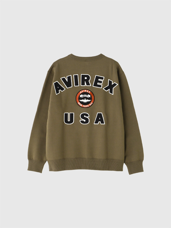 AVIREX アビレックス スウェット トレーナー メンズ レディース