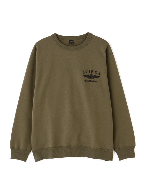 AVIREX アビレックス スウェット トレーナー メンズ レディース 定番