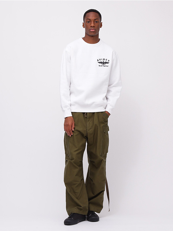 AVIREX アビレックス スウェット トレーナー メンズ レディース 定番