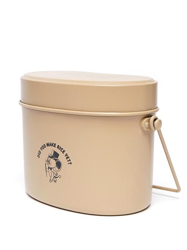 BALLISTICS バリスティックス JM MESS TIN&amp;CASE 飯盒 専用ケース 小物収納 アウトドア キャンプ バーベキュー ノースフェイススタンダード BSPC-JM05_2