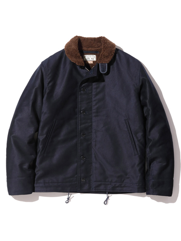 BUZZ RICKSON'S バズリクソンズ N-1 デッキジャケット バズリクソン Type N-1 Navy NAVY DEPARTMENT DEMOTEX-ED ボアジャケット ミリタリージャケット 日本製 BR15340