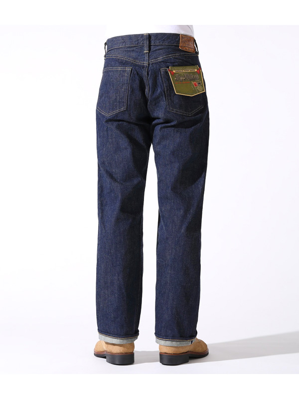 BUZZ RICKSON'S バズリクソンズ デニム パンツ メンズ レディース ジーンズ ストレート WORLD WAR II WAIST OVERALLS 第二次世界大戦 大戦モデル 13.6oz BR43041