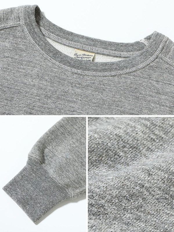 BUZZ RICKSON'S バズリクソンズ スウェット メンズ レディース 大きいサイズ 厚手 ブランド 裏起毛 FREEDOM SLEEVE SWEAT SHIRT フリーダム スリーブ BR69463_8