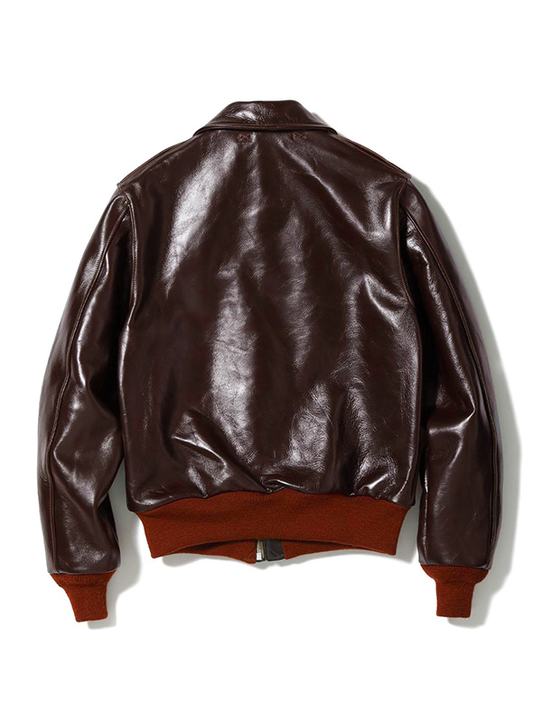 ☆美品☆ BUZZ RICKSON'S A-2 エアロレザー社 ホースレザー BUZZ RICKSON'S バズリクソンズ A-2 フライトジャケット メンズ A2