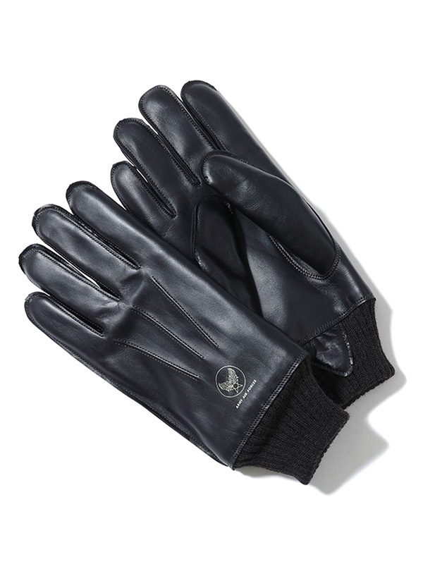 BUZZ RICKSON'S バズリクソンズ レザー 手袋 グローブ ウイリアム ギブソン タイプ A-10 BR02873 WILLIAM GIBSON COLLECTION BLACK A-10 GLOVE_1