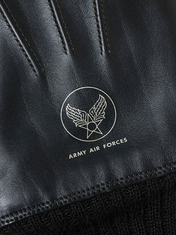 BUZZ RICKSON'S バズリクソンズ レザー 手袋 グローブ ウイリアム ギブソン タイプ A-10 BR02873 WILLIAM GIBSON COLLECTION BLACK A-10 GLOVE_3