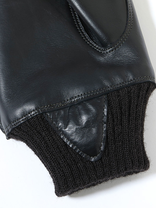 BUZZ RICKSON'S バズリクソンズ レザー 手袋 グローブ ウイリアム ギブソン タイプ A-10 BR02873 WILLIAM GIBSON COLLECTION BLACK A-10 GLOVE_5