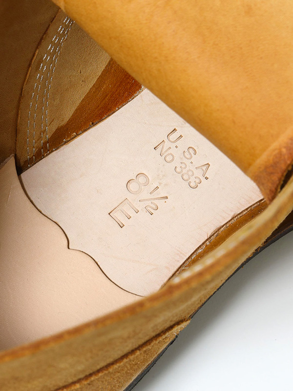 BUZZ RICKSON'S バズリクソンズ ブーツ メンズ 本革 SHOE SERVICE REVERSE UPPER COMPOSITION SOLE Type M-43 ROUGH SIDE OUT サービスシューズ BR02800_3