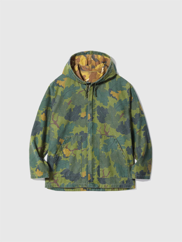 BUZZ RICKSON'S バズリクソンズ ジャケット パーカー ミッチェル パターン カモフラージュ シビリアンモデル BR15519 MITCHELL PATTERN CAMOUFLAGE PARKA