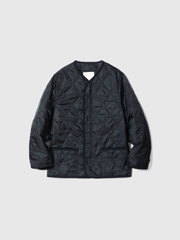 BUZZ RICKSON'S バズリクソンズ ジャケット ライナー キルティング ジャケット ウイリアム ギブソン アウター BR15773 WILLIAM GIBSON COLLECTION BLACK M-65 LINER