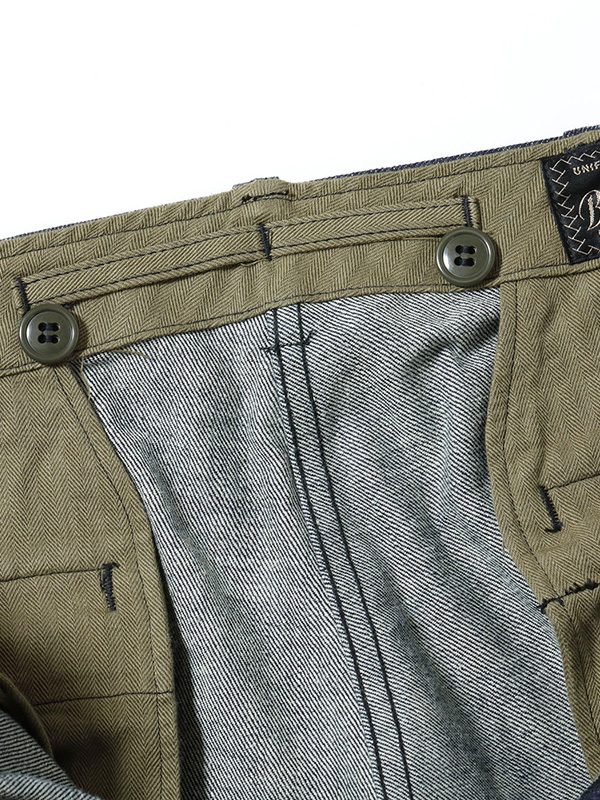 BUZZ RICKSON'S バズリクソンズ パンツ M-43 トラウザース デニム ジョッパースタイル ワイド シビリアンモデル BR42596 TROUSERS, FIELD, Type M-1943 “DENIM CIVILIAN_6