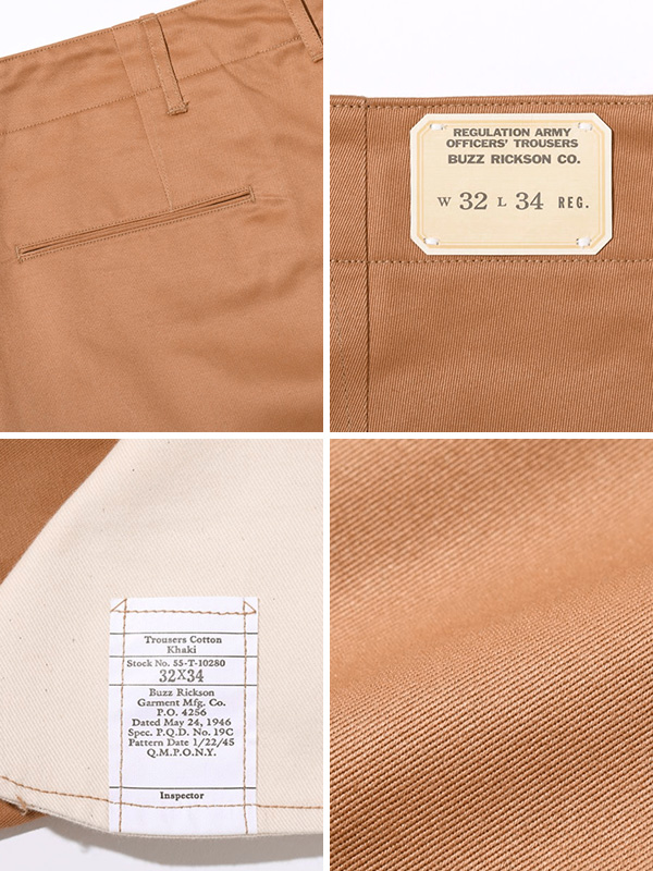 BUZZ RICKSON'S バズリクソンズ チノ チノパン メンズ レディース