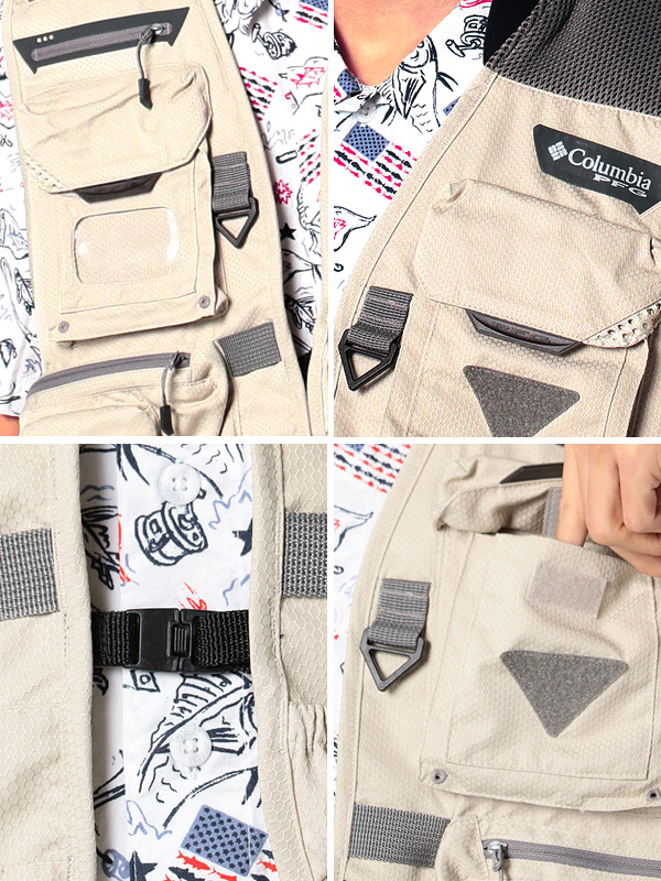 Columbia コロンビア ベスト レディース メンズ フィッシングベスト 渓流 おしゃれ メッシュ 春夏秋冬 大きいサイズ Henrys Fork V Vest の通販はau Pay マーケット Rodeo Bros