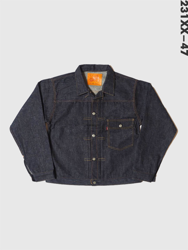 DENIME XX ドゥニーム デニム ジャケット メンズ レディース Gジャン 1st モデル 14oz Type 1 Denim Jacket 1947 MODEL デニムジャケット 日本製 231XX-47