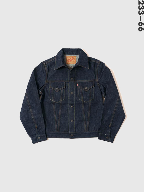 DENIME 233-66 ドゥニーム デニム ジャケット Gジャン 3RD TYPE トラッカージャケット 日本製 233-66 セルヴィッチデニム 大正紡績 石川台 落綿