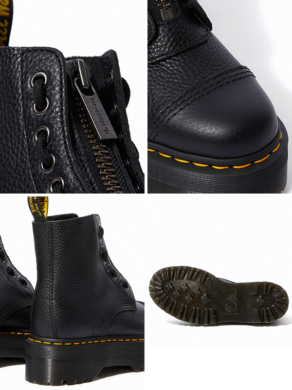 DR.MARTENS ドクターマーチン シンクレア 8ホール ジャングル ブーツ コンバットブーツ 厚底 メンズ レディース レザー カジュアル センタージップ 柔らか 22564001_6