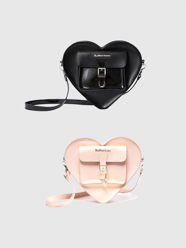 DR.MARTENS ドクターマーチン バッグ ショルダーバッグ レディース 斜め掛け 肩掛け リュック 軽量 小さめ ハート 2WAY バッグ 本革 AC807033 40754650