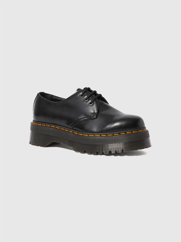 DR.MARTENS ドクターマーチン 3ホール 1461 QUAD 3 ホール シューズ 靴 革靴 メンズ レディース 厚底 定番 天然皮革 革 本革 レザー カジュアル ブラック 25567001