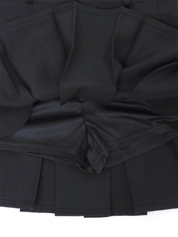 EMODA エモダ チャーム ベルト プリーツ スカート レディ—ス ミニ