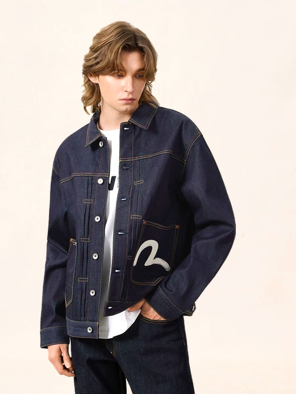 EVISU エヴィス ジーンズ カモメ エビス デニムジャケット Gジャン 2nd