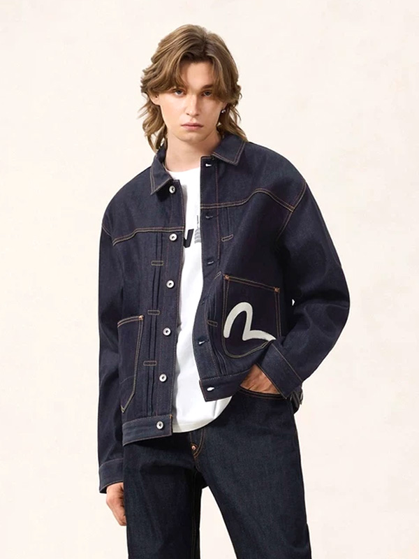 EVISU エヴィス ジーンズ カモメ エビス デニムジャケット Gジャン 2nd